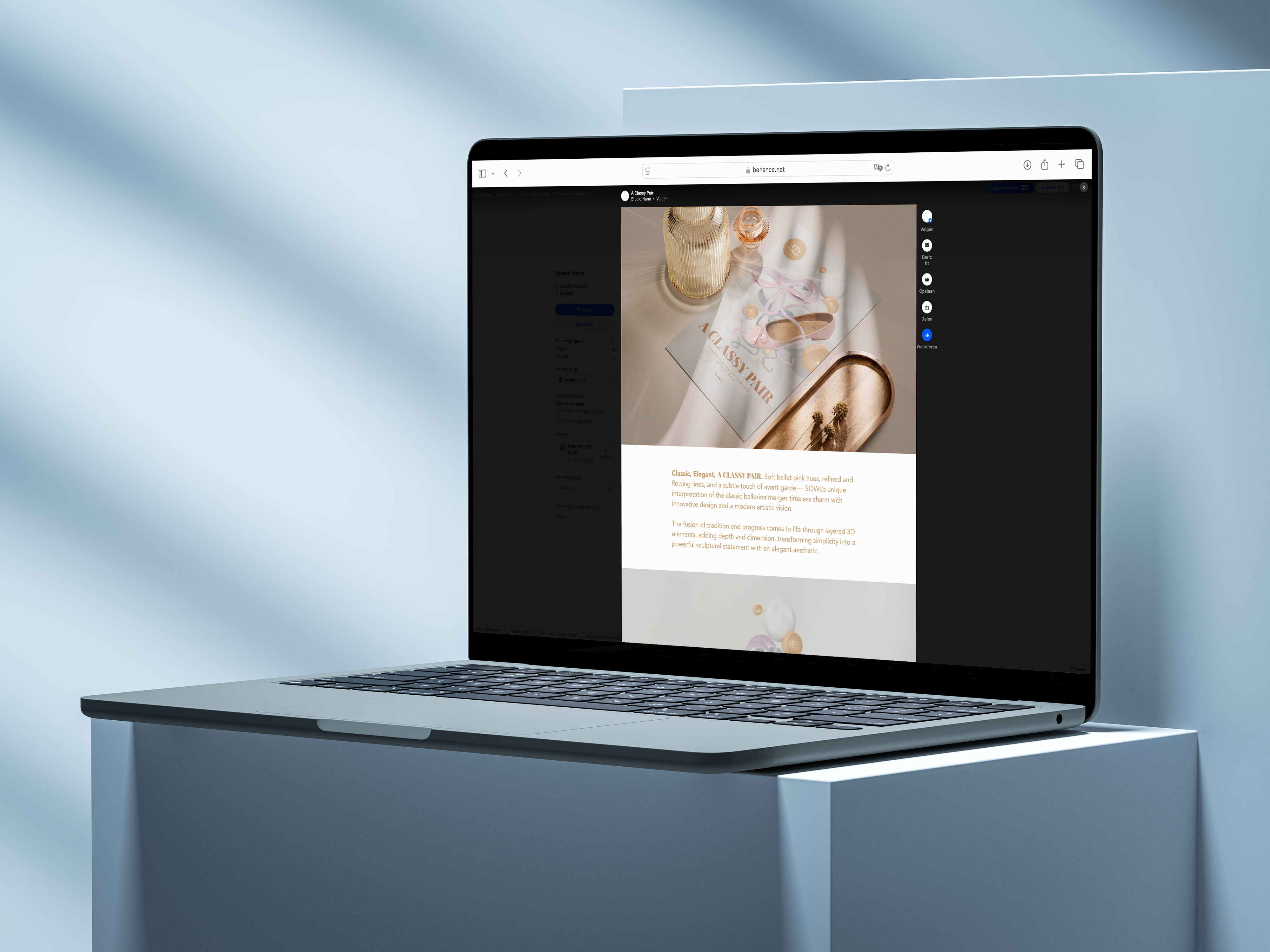 Behanceproject mockup